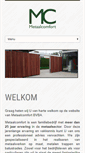 Mobile Screenshot of metaalcomfort.be